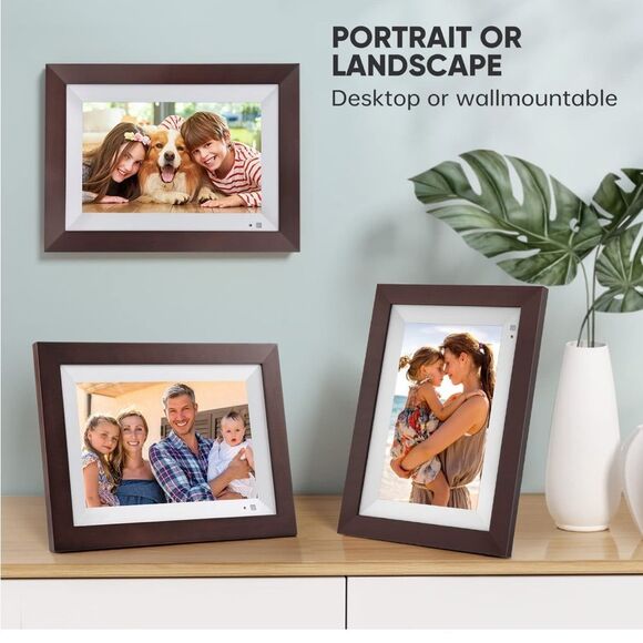 COPY - Digital Picture WiFi Digital Photo Frame Full HD Display Touch ScreenEle… - Picture 7 of 8